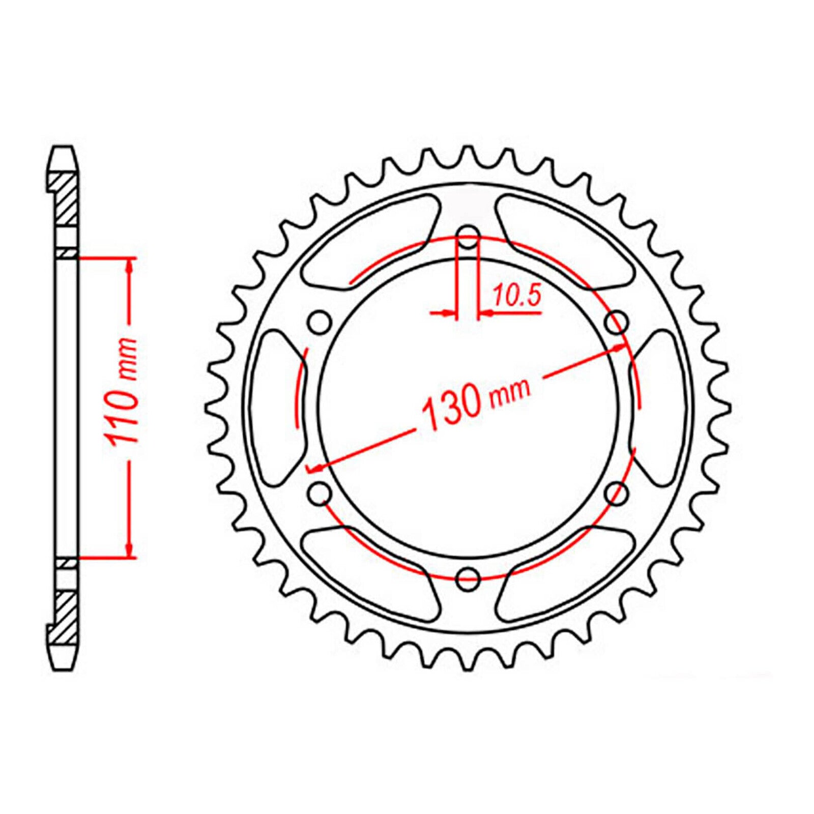 Sprocket Kit Yamaha XSR700 '17- 525XRE 16-43
