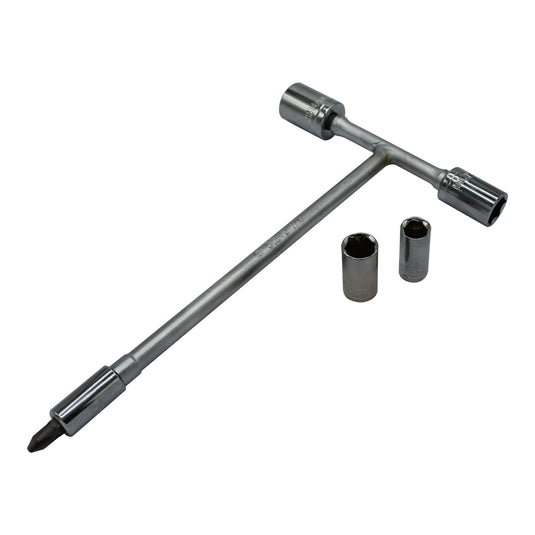 Whites Mini T-Handle Socket Set 6 / 8 / 10 / 12 / 14mm + Phillips