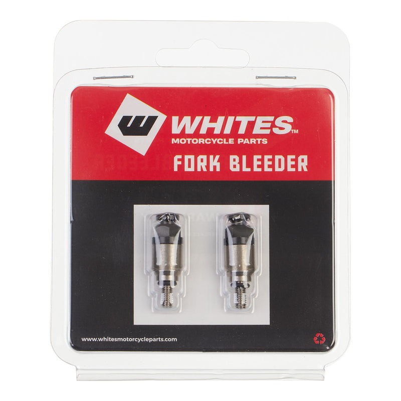 Load image into Gallery viewer, Whites Fork Bleeder Valve - M4 x 0.7mm (Black)
