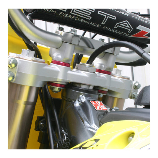 Zeta Rubber Killer - Red 4pcs Kawasaki KX, KX250F '04-, KX450F '11-