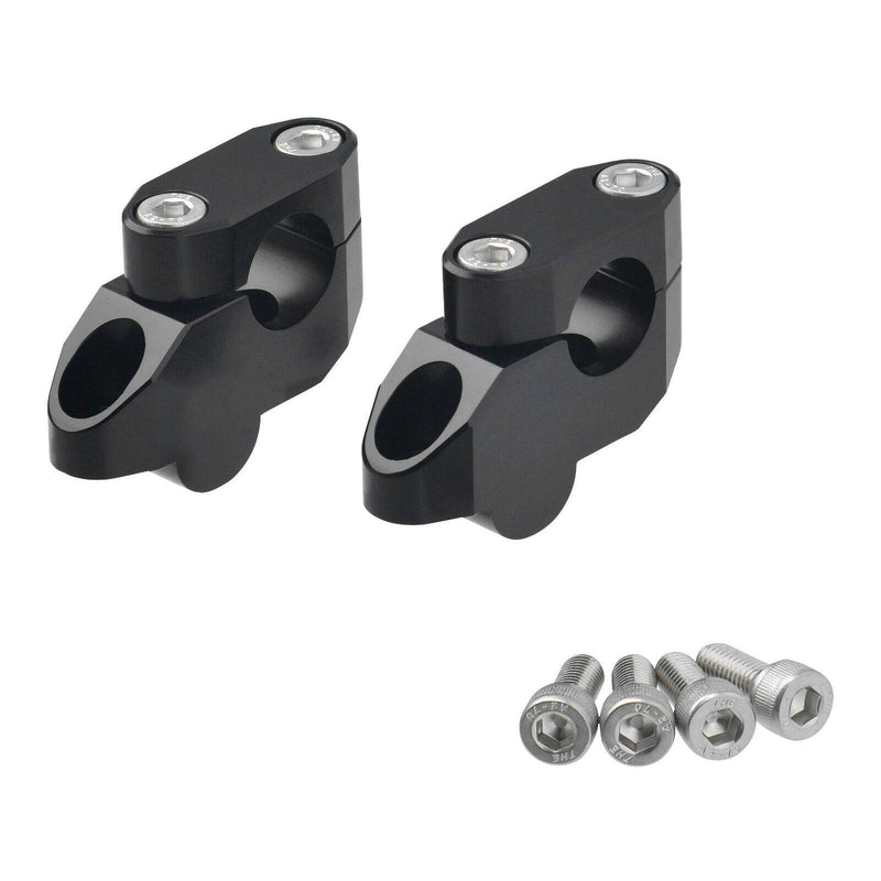 Load image into Gallery viewer, Zeta Bar Rise Kit Offset: 20mm Height: 26mm 22.2mm Bar - Black
