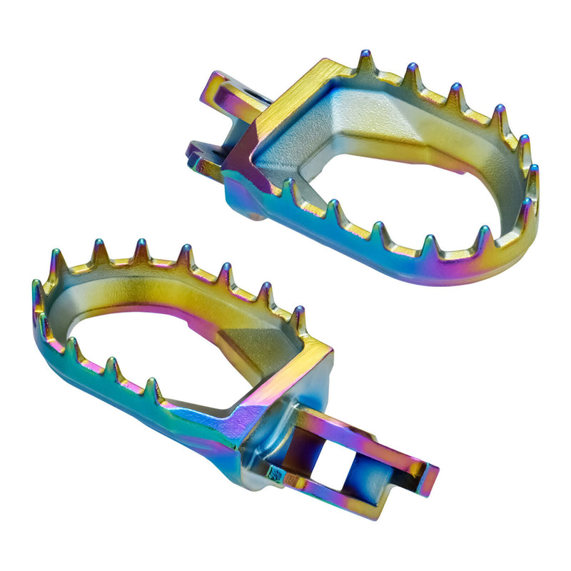 Load image into Gallery viewer, Zeta Max Foot Pegs KX – Oilslick
