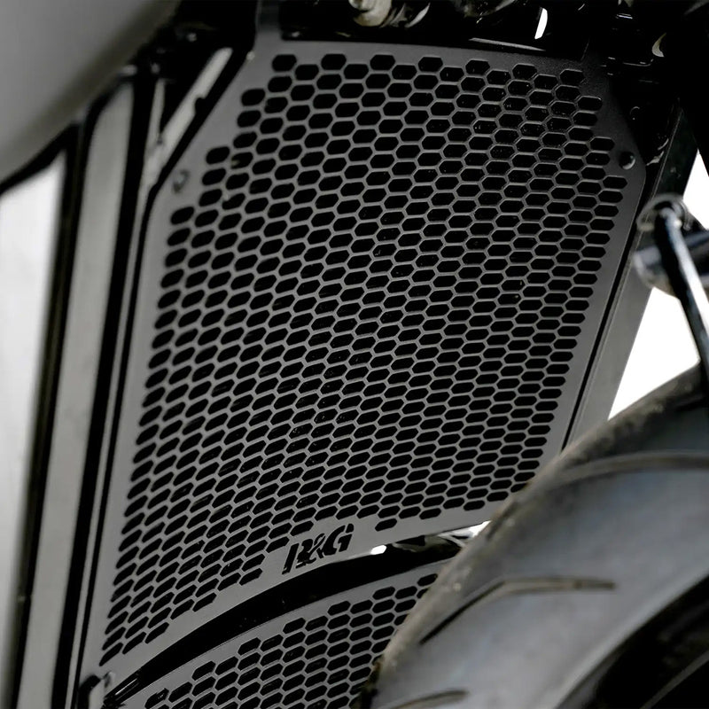 Load image into Gallery viewer, PRO Radiator Guard for MV Agusta Brutale 800RR 22--Dragster 800RR 21- Black R&amp;G
