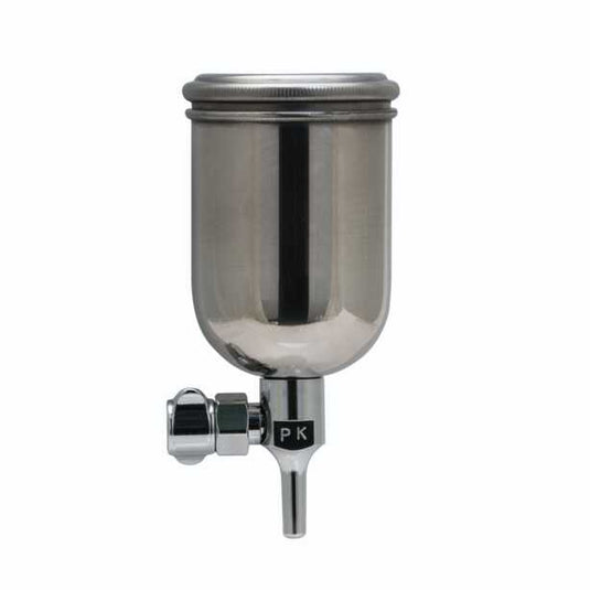 IWATA GRAVITY POT 150ML STAINLESS STEEL SIDE FEED 1/4