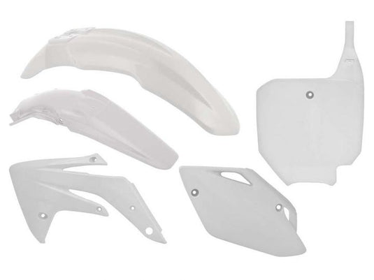 PLASTICS KIT RTECH 5 PIECE WHITE HONDA CRF150R 07-24