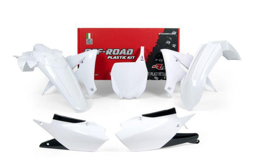 PLASTICS KIT RTECH 5 PIECE WHITE YAMAHA YZ250F 19-23 YZ250FX 19-24 YZ450F 18-22 YZ450FX 19-23
