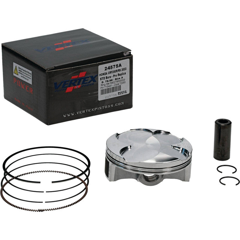 Load image into Gallery viewer, PISTON KIT VERTEX 78.96MM PRO REPLICA HONDA CRF250R CRF250RX 22-ON
