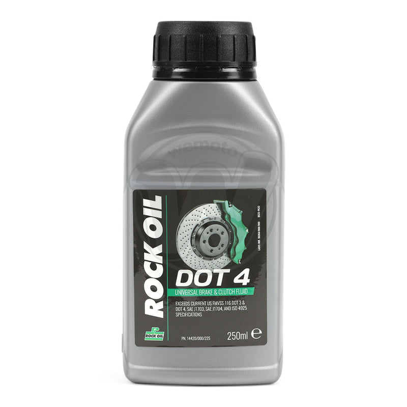 Load image into Gallery viewer, BRAKE FLUID DOT 4 ROCK OIL 250 MLS
