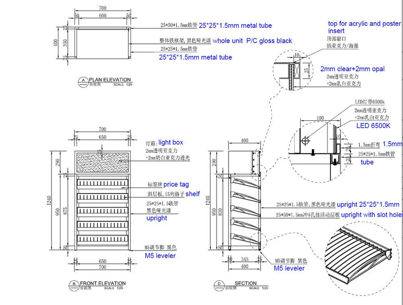 Load image into Gallery viewer, 5 TIER PAINT RACK W/SIGNAGE SMALL STAND SCALE MODELLERS SUPPLY
