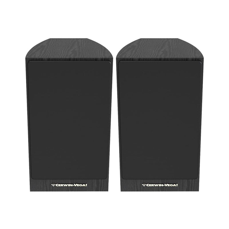 Load image into Gallery viewer, CERWIN VEGA LA SERIES HOME AUDIO 6.5" 2-WAY BOOKSHELF SPEAKER BLACK 150W MAX PAIR
