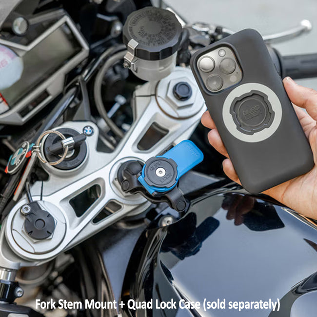 QLM-FSM-2 Quad Lock Fork Stem Mount + Quad Lock Case (sold separately)