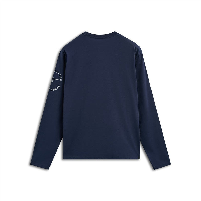Load image into Gallery viewer, Alpinestars Mandatory Long Sleeve CSF Tee Navy
