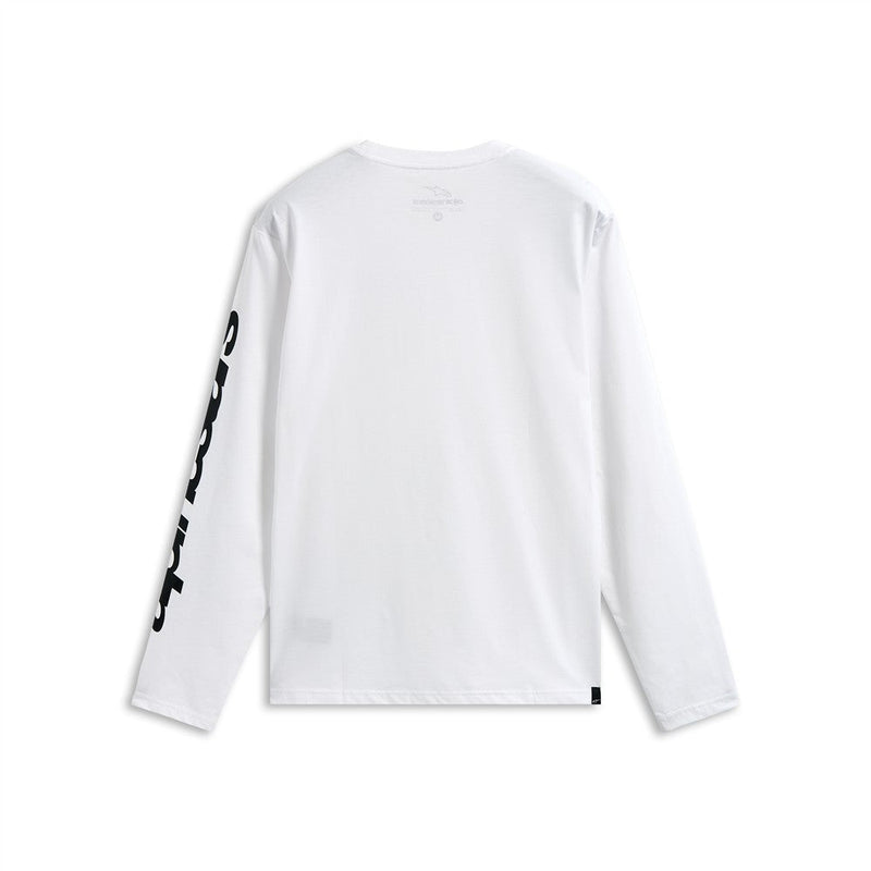 Load image into Gallery viewer, Alpinestars Trackside Long Sleeve CSF Tee White/Black
