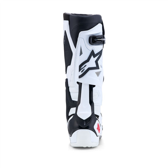 Alpinestars Tech-10 MX Boots White/Black/Bright Red