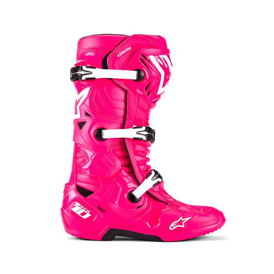 Alpinestars Tech-10 MX Boots Diva Pink/White