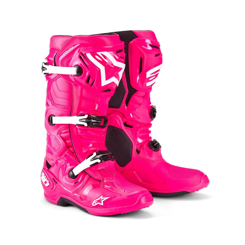 Load image into Gallery viewer, Alpinestars Tech-10 MX Boots Diva Pink/White

