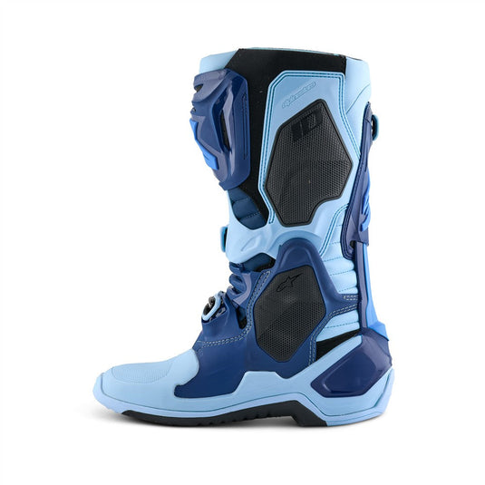 Alpinestars Tech-10 Limited Edition Steeler MX Boots Light Blue/Sapphire Blue