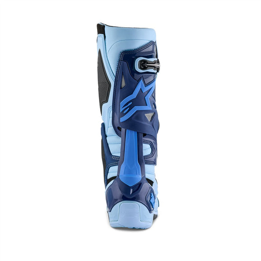 Alpinestars Tech-10 Limited Edition Steeler MX Boots Light Blue/Sapphire Blue