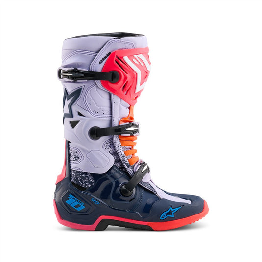 Alpinestars Tech-10 Records Limited Edition MX Boots Multicolour
