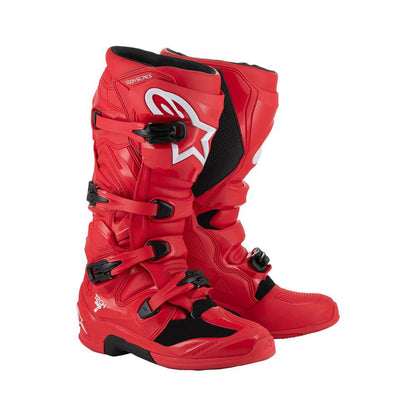 Alpinestars Tech-7 MX Boots Bright Red
