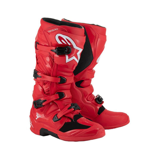Alpinestars Tech-7 MX Boots Bright Red