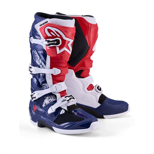 Alpinestars Tech-7 Limited Edition MX Boots Unity Red/White/Blue
