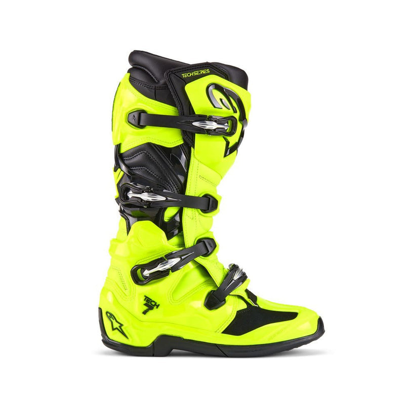 Load image into Gallery viewer, Alpinestars Tech-7 MX Boots Yellow Fluoro/Black
