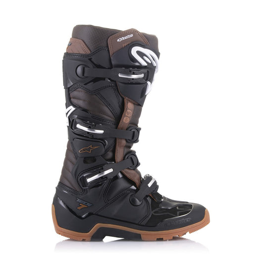 Alpinestars Tech-7 Enduro Boots Black/Dark Brown