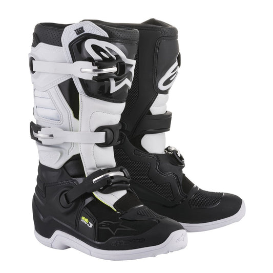 Alpinestars Stella Tech-3 MX Boots Black/White