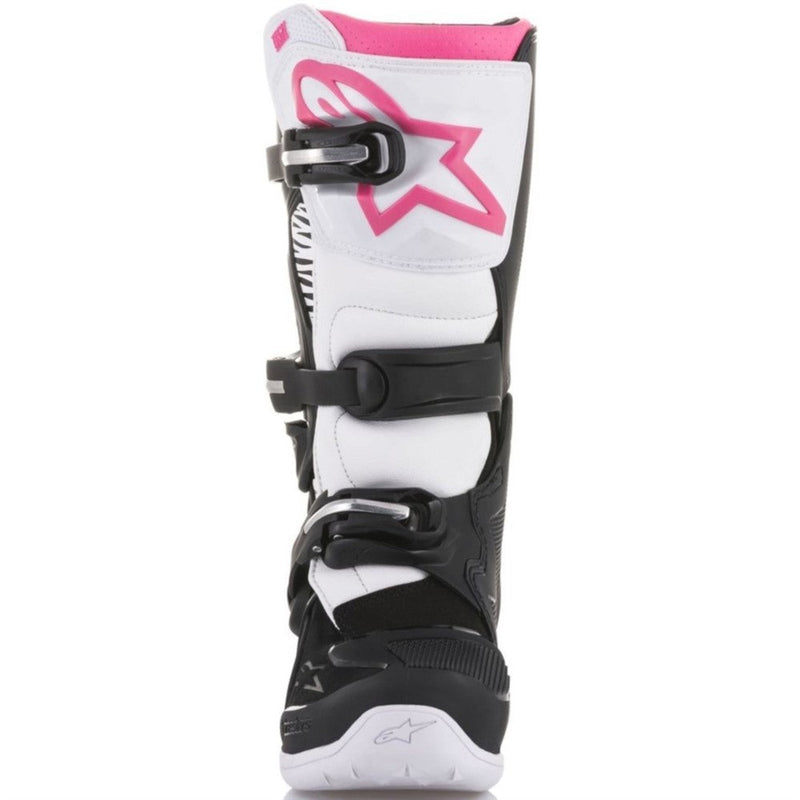Load image into Gallery viewer, Alpinestars Stella Tech-3 MX Boots Black/White/Pink
