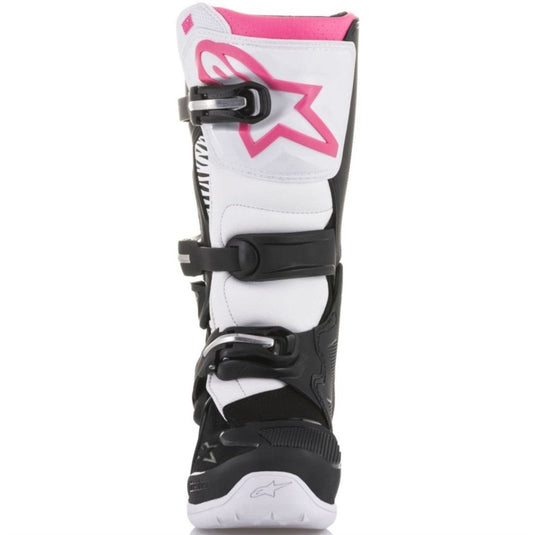 Alpinestars Stella Tech-3 MX Boots Black/White/Pink