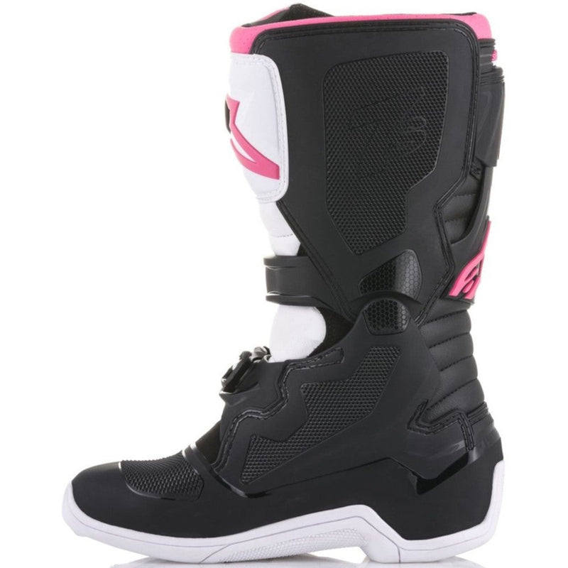 Load image into Gallery viewer, Alpinestars Stella Tech-3 MX Boots Black/White/Pink
