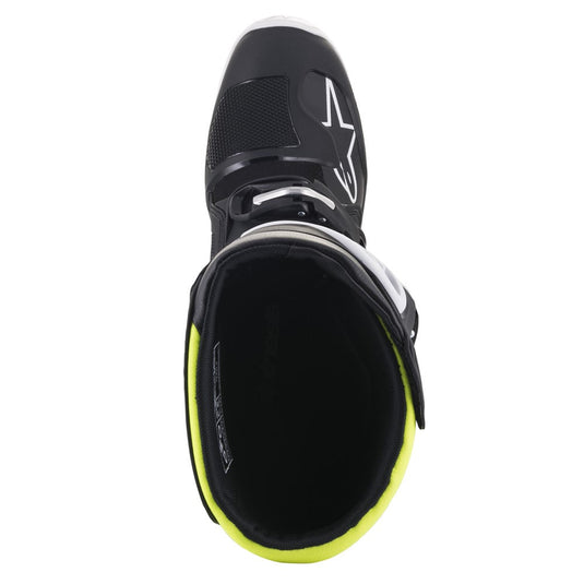 Alpinestars Tech-5 MX Boots Black/Red Fluoro/Yellow Fluoro
