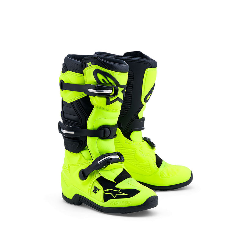 Load image into Gallery viewer, Alpinestars Tech-7S MX Boots Yellow Fluoro/Black
