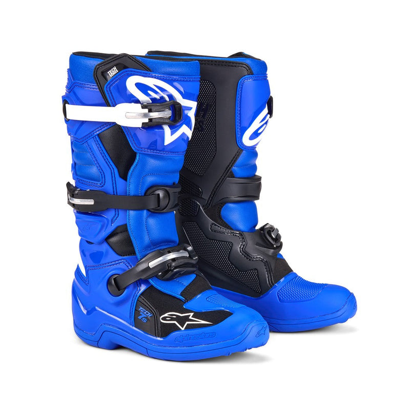 Load image into Gallery viewer, Alpinestars Tech-7S MX Boots Blue/Black/White
