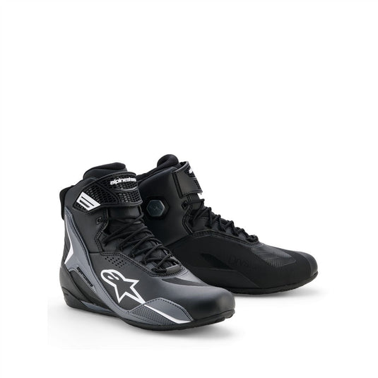 Alpinestars Faster-4 Drystar Shoes Black/Cool Gray/White
