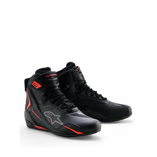 Alpinestars Faster-4 Drystar Shoes Black/Red