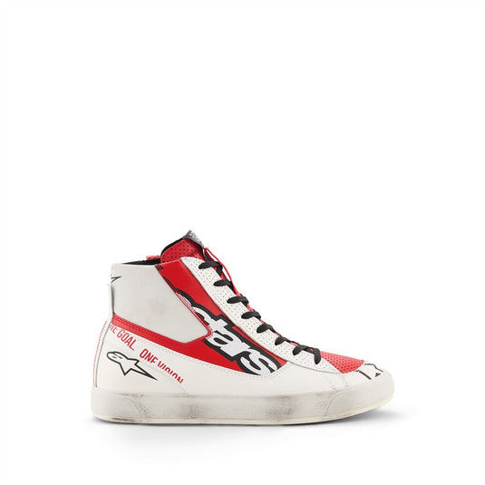 Alpinestars Stated Flair Shoes White/Bright Red /42