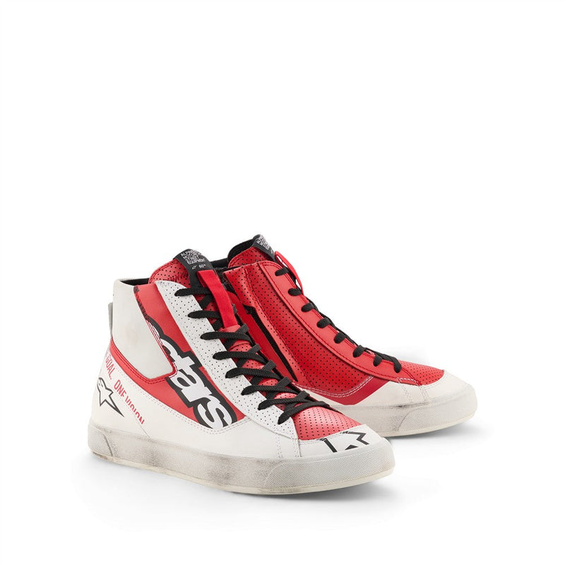 Load image into Gallery viewer, Alpinestars Stated Flair Shoes White/Bright Red /42
