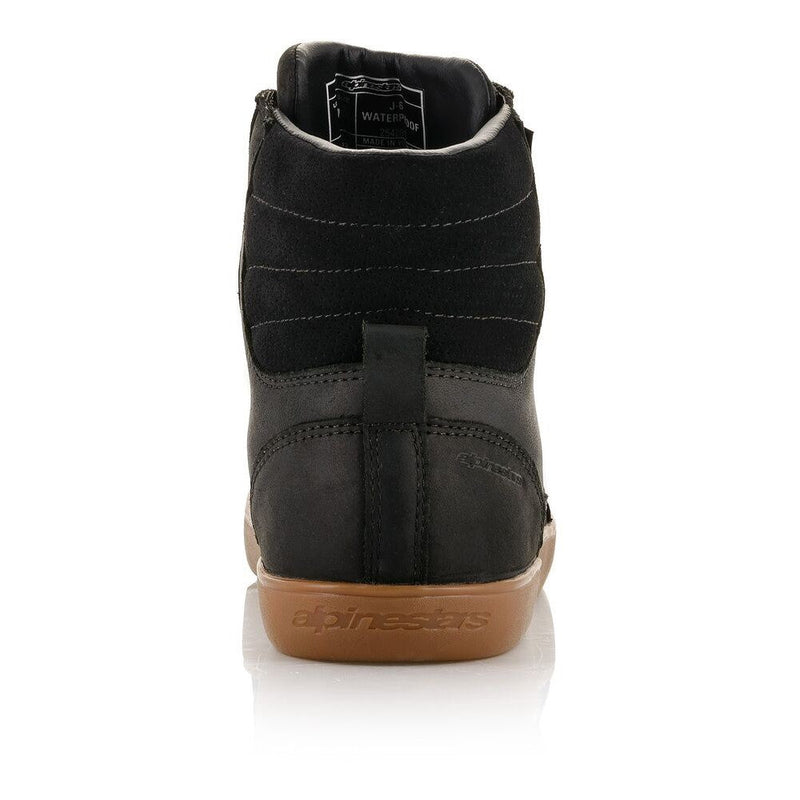 Load image into Gallery viewer, Alpinestars J-6 Waterproof Shoes Black/Gum /42.5
