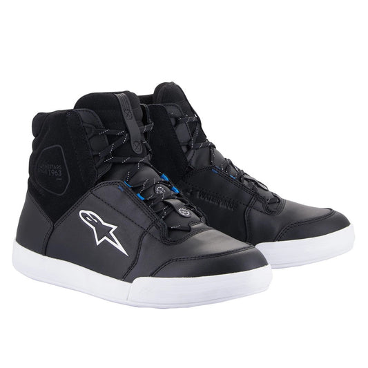 Alpinestars Chrome Drystar Shoes Black/White/Blue /42