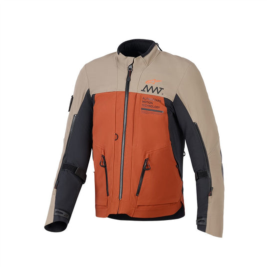 Alpinestars AMT-8 Stretch XF Drystar Jacket Walnut/Rust/Black