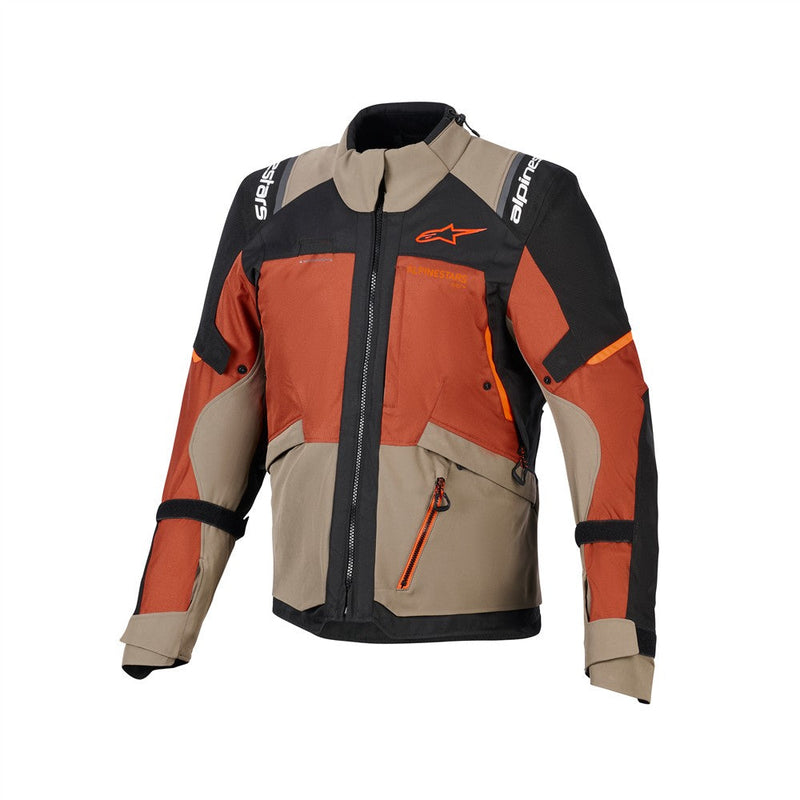 Load image into Gallery viewer, Alpinestars Andes v4 Drystar Jacket Walnut/Rust/Black
