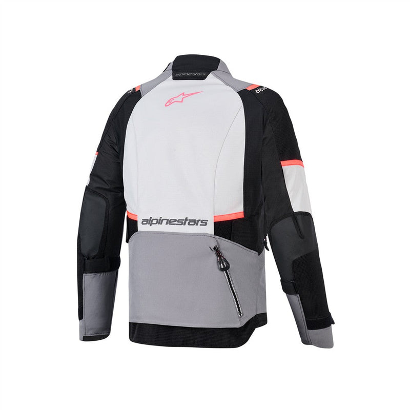 Load image into Gallery viewer, Alpinestars Stella Andes v4 Drystar Jacket Dark Gray/Ice Gray/Black/Fluoro Coral
