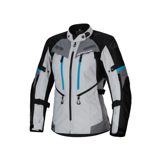 Alpinestars Stella Bogota Pro Drystar Jacket Ice Gray/Black/Cyan