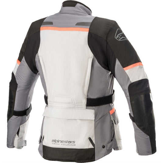 Alpinestars Stella Andes v3 Drystar Jacket Ice Gray/Dark Gray/Coral