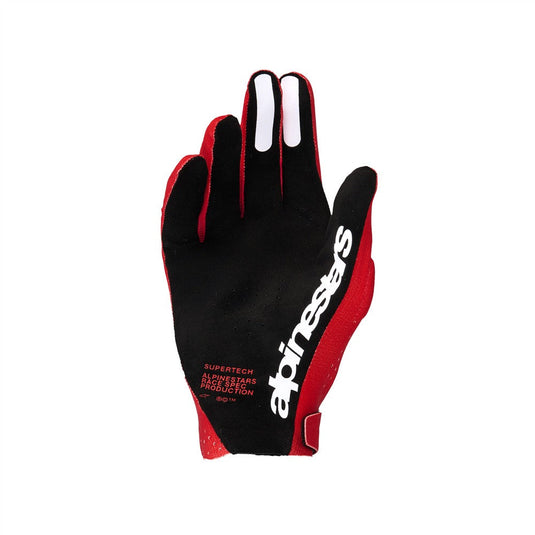 Alpinestars Supertech MX Gloves Fire Red/Black/White