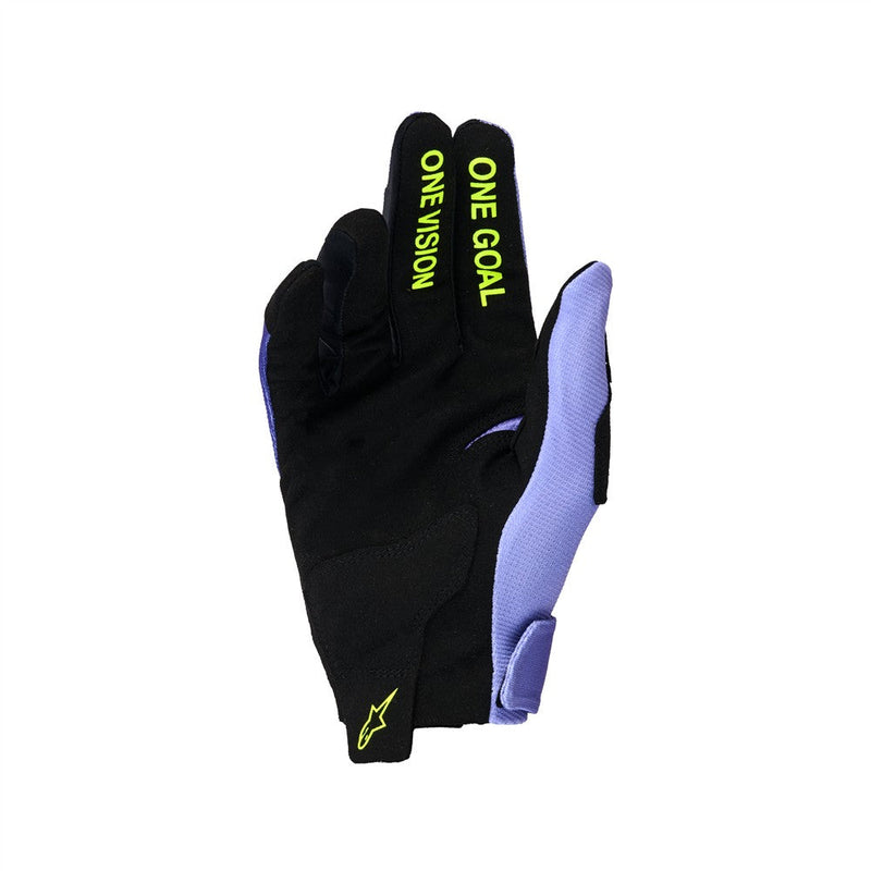 Load image into Gallery viewer, Alpinestars Radar Gloves Purple/Yellow Fluoro
