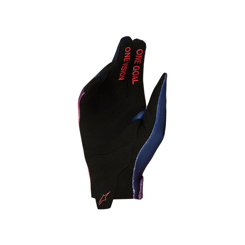 Load image into Gallery viewer, Alpinestars Radar Gloves Fire Red/Deep Blue
