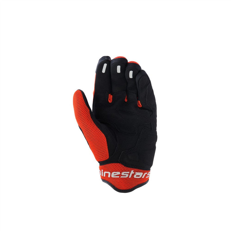 Load image into Gallery viewer, Alpinestars Mogress Airflow Gloves Black/Red/Tangerine

